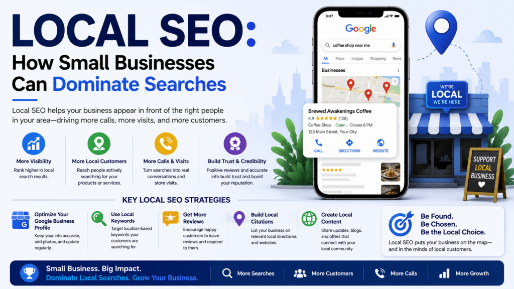 Local SEO: How Small Businesses Can Dominate “Near Me” Searches