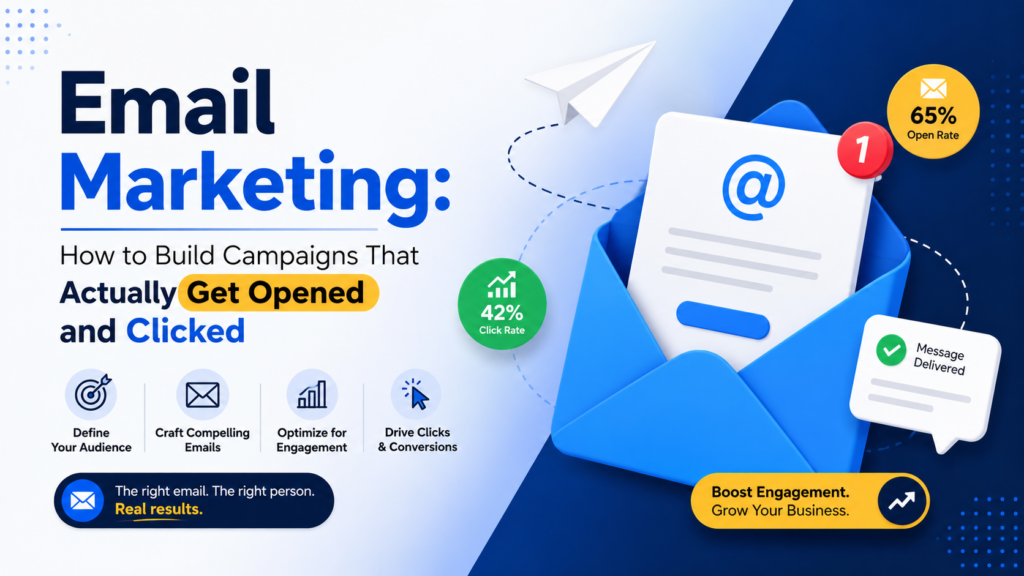 Email Marketing: How to Build Campaigns That Actually Get Opened and Clicked