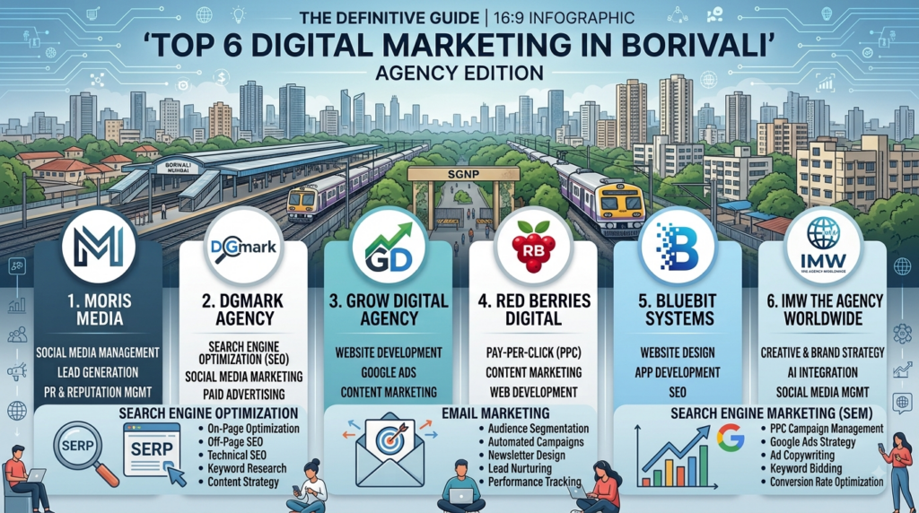 Top 6 Digital Marketing in Borivali (2026)